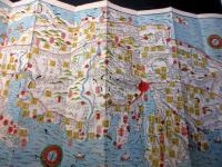 江戸期道中記古地図「大日本細見道中図鑑」1舗（袋付き）