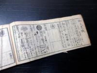 和本江戸安政6年（1859）幕府役職名鑑「袖玉武鑑」全1冊