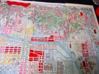 明治16年（1883）古地図「京都府区組分細図」1舗