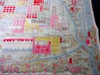 明治16年（1883）古地図「京都府区組分細図」1舗