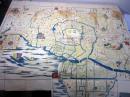 江戸天保2年（1832）古地図「分間懐宝御江戸絵図」1舗