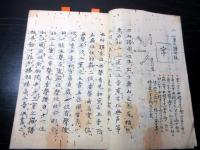和本江戸嘉永3年（1850）仏教写本「伽陀段譜」1冊