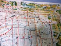 大正9年（1920）古地図「近畿名勝遊覧/大阪市街地図」1点