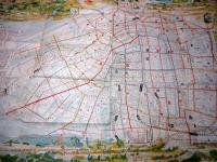 大正9年（1920）古地図「近畿名勝遊覧/大阪市街地図」1点