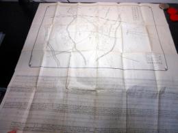 明治40年（1907）茨城古地図「結城町略図」1点