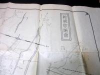 明治40年（1907）茨城古地図「結城町略図」1点