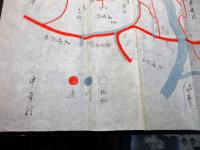 明治5年（1872）新潟古地図「越後国三島郡中条村絵図」2点