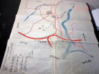 明治5年（1872）新潟古地図「越後国三島郡中条村絵図」2点