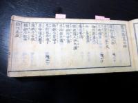 和本江戸天保15年（1844）金工名鑑「鏨工譜略」全1冊