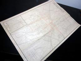 昭和18年（1943）古地図「最新札幌市街案内図」1点