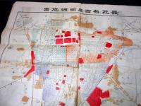 明治43年（1910）古地図「最近名古屋明細地図」1点