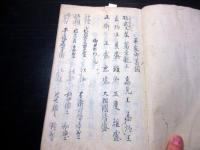 和本江戸天保14年（1843）写本「平家鎌倉足利豊臣御系図/淡海録」1冊