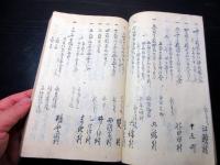 和本江戸天保14年（1843）写本「平家鎌倉足利豊臣御系図/淡海録」1冊