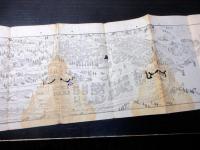 和本江戸文化11年（1814）道中記地誌「増補日光道中行程記」1帖