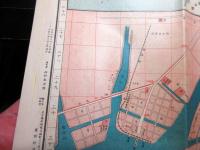 大正6年（1917）古地図「名古屋市街全図」1舗（袋付き）