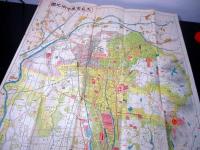 大正13年（1924）古地図「大名古屋市街地図」1舗（袋付き）