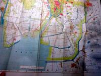 大正13年（1924）古地図「大名古屋市街地図」1舗（袋付き）