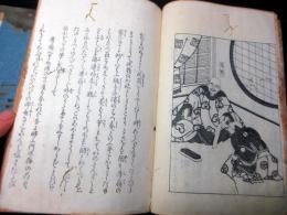和本江戸文政7年（1824）狂歌師伝記「狂歌現在奇人譚」後編上下2冊