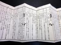 和本明治5年（1872）法令「類聚日新概覧」初篇1帖