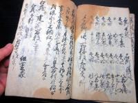 和本江戸享保11年（1726）村鑑写本「御知行清河村明細帳」1冊