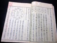 和本江戸天明5年（1785）国学「漢字三音考」全1冊/本居宣長/新潟彌彦神社旧蔵