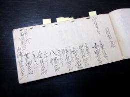 和本江戸期旅行記録「道中日記」1冊/中仙道小田井宿あたりから伊勢奈良京都大阪金毘羅