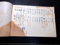 和本江戸期地誌写本「道程一統志」西海道1冊