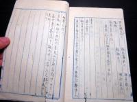 和本明治期ぐらい写本「群書類従抜萃」1冊