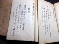 和本江戸期実録写本「月亀夜話」6冊