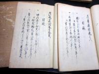 和本江戸期実録写本「月亀夜話」6冊
