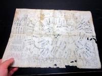 江戸期古地図摺物「江戸方角略絵図」1点