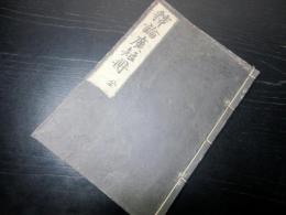 和本江戸期仏教真言宗「釈論広短冊（釈摩訶衍論第十広短冊）」全1冊