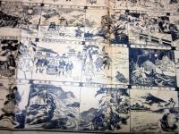 大正2年（1913）神社祭礼摺物「両社開扉飾物明細図」1点