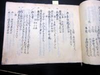 和本嘉永5年（1852）陸奥白河藩武器庫の台帳の写本「御武具蔵元帳写」1冊
