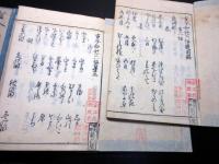 和本江戸寛文9年（1669）国学和歌「古今和歌六帖」全6冊