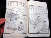 和本明治20年序（1887）農業「勧農叢書/養蚕秘録」上中2冊