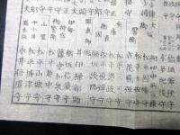 江戸幕末期武鑑摺物「京都大坂御固附」1点