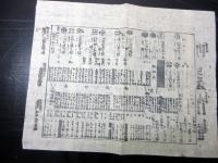 江戸幕末期「武鑑摺物」1点