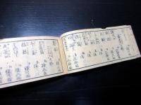 和本江戸安永9年（1780）茶道道具価格「数寄道具定直段附」全1冊