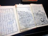 和本江戸万延元年（1860）仏教読本「親鸞聖人御一代記図絵」5冊揃い