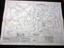 明治26年（1893）古地図「大日本鉄道全図」1点