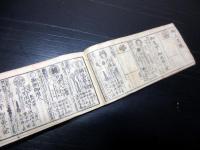 和本江戸万延元年（1860）幕府役職名鑑「袖玉武鑑」全1冊