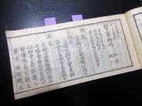 和本慶応4年3月改（1868）朝廷役職名鑑「雲上便覧御役之部」全1冊