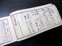 和本慶応4年3月改（1868）朝廷役職名鑑「雲上便覧御役之部」全1冊