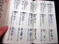和本明治8年（1875）「田畑其外取調野帳」2冊/相模国高座郡上草柳村（神奈川県大和市）