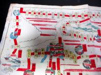 明治22年（1889）古地図道中記「伊勢ヨリ大和七在所巡及高野山大坂西京迄一覧図」1点