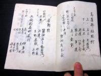 和本江戸慶応2年（1866）埼玉の町方騒動打ちこわし記録「打硬騒動所家聞集」1冊