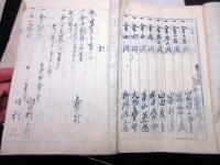 和本明治期「長野県佐久郡日遷学校資料」4冊