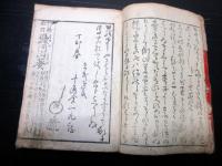 和本江戸文化4年序（1807）滑稽本「馬士の歌囊」1冊
