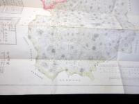 明治28年（1895）奈良古地図「大和全国地図」1点